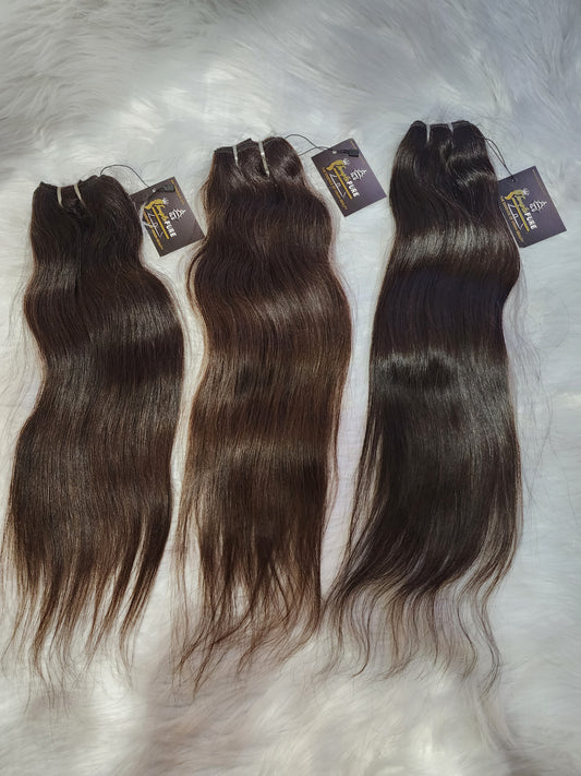 Temple Pure RAW Straight HAIR BUNDLES